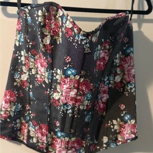 Floral Corset Top